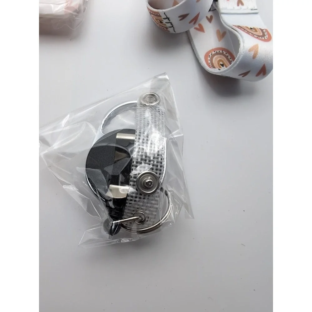 Be Kind lanyard id‎ badge holder Retractable Clip Holder
